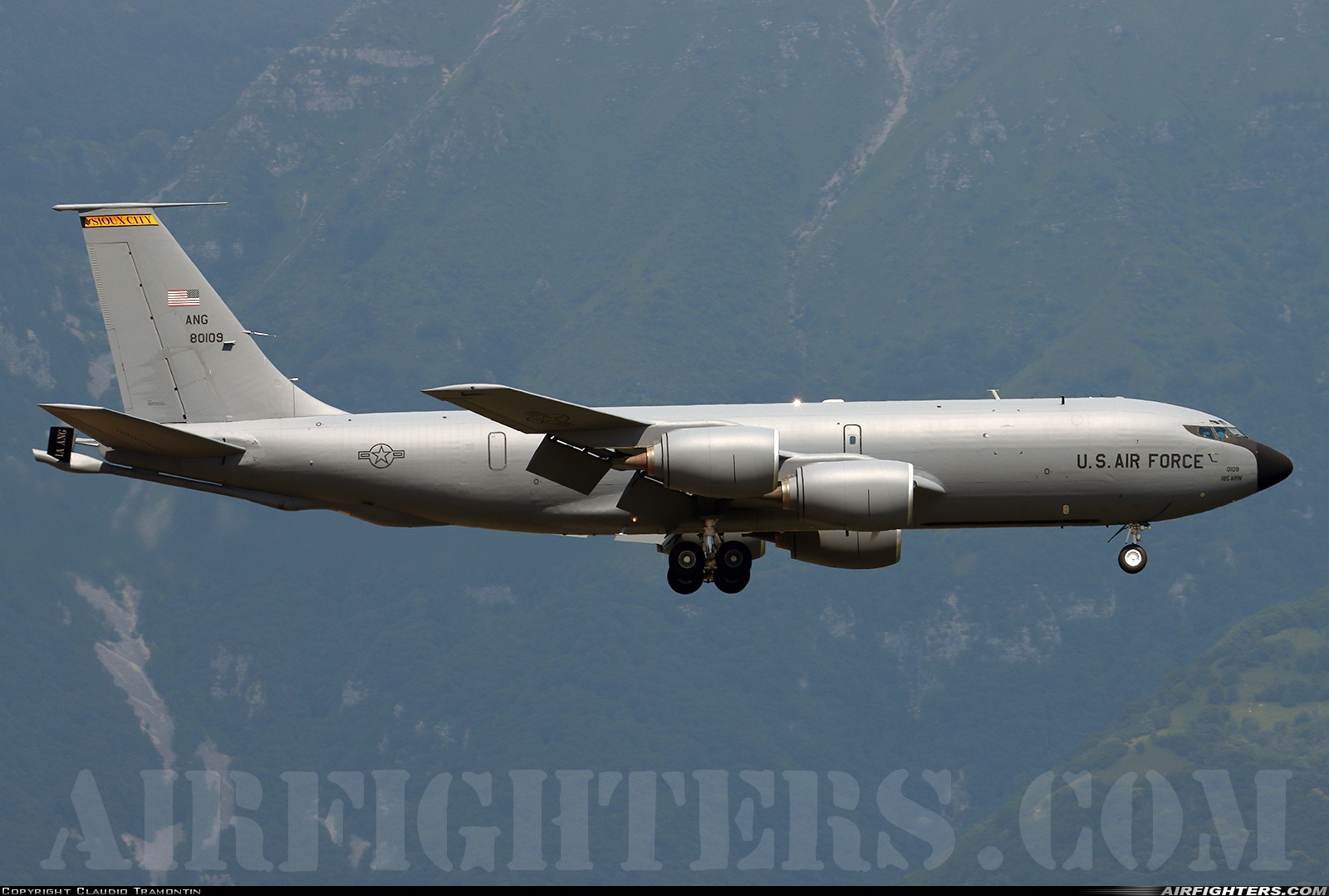 USA - Air Force Boeing KC-135R Stratotanker (717-100) 58-0109 at Aviano (- Pagliano e Gori) (AVB / LIPA), Italy