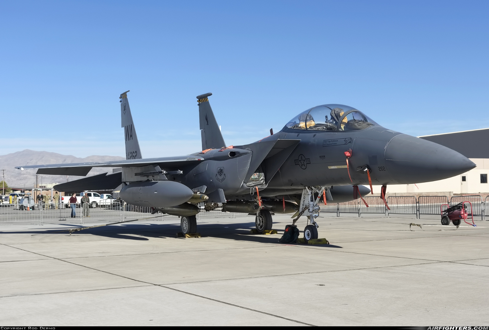 USA - Air Force McDonnell Douglas F-15E Strike Eagle 90-0262 at Las Vegas - Nellis AFB (LSV / KLSV), USA