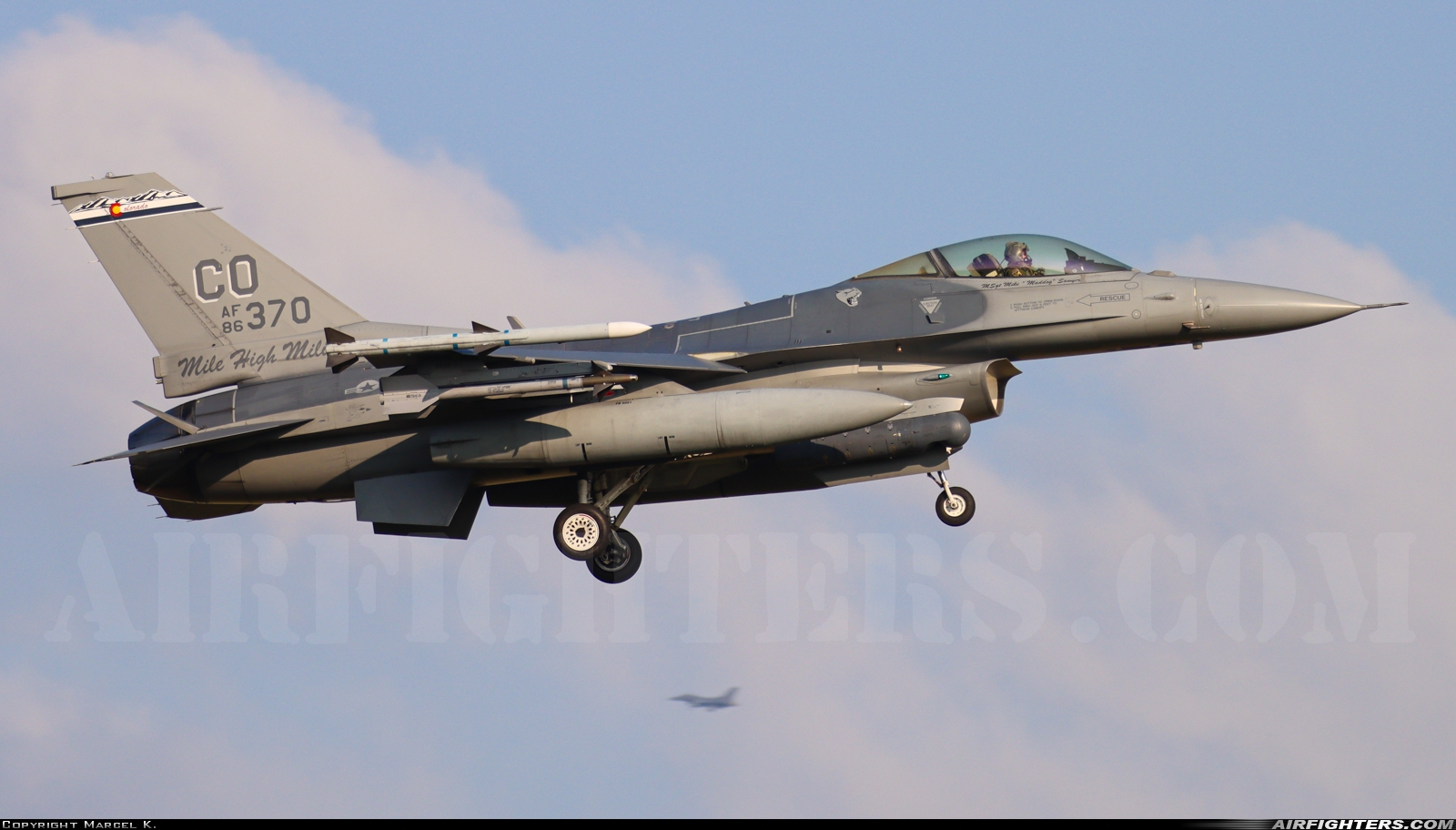 USA - Air Force General Dynamics F-16C Fighting Falcon 86-0370 at Schleswig (- Jagel) (WBG / ETNS), Germany