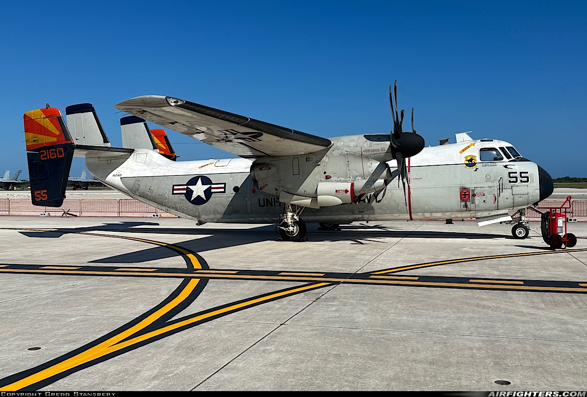 USA - Navy Grumman C-2A Greyhound 162160 at Key West - Boca Chica Field (NQX / KNQX), USA