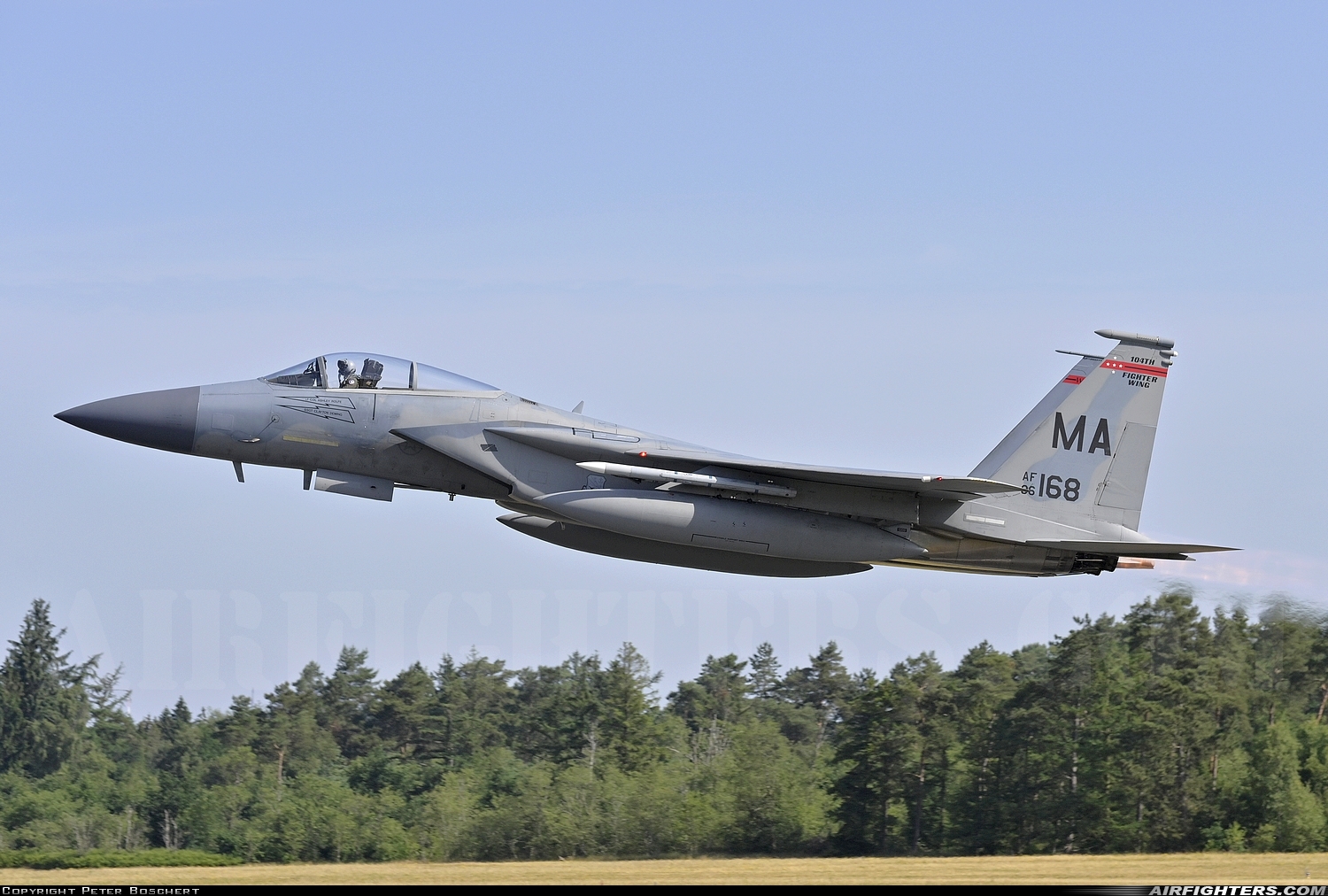 USA - Air Force McDonnell Douglas F-15C Eagle 86-0168 at Hohn (ETNH), Germany
