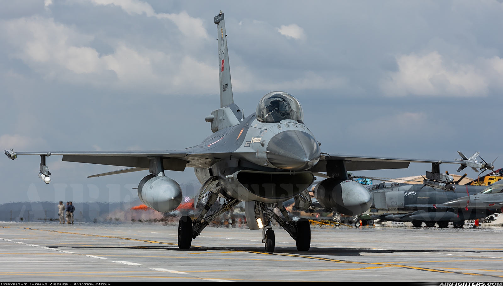 Türkiye - Air Force General Dynamics F-16C Fighting Falcon 89-0024 at Konya (KYA / LTAN), Türkiye