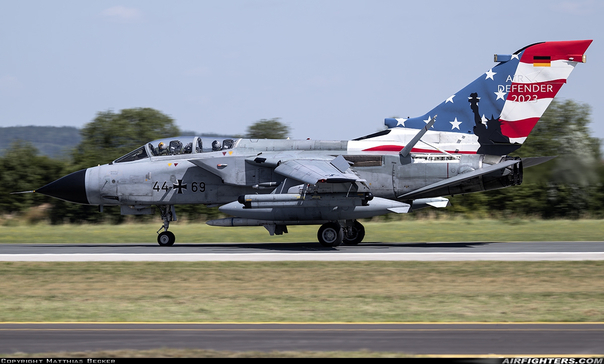 Germany - Air Force Panavia Tornado IDS 44+69 at Neuburg - Zell (ETSN), Germany