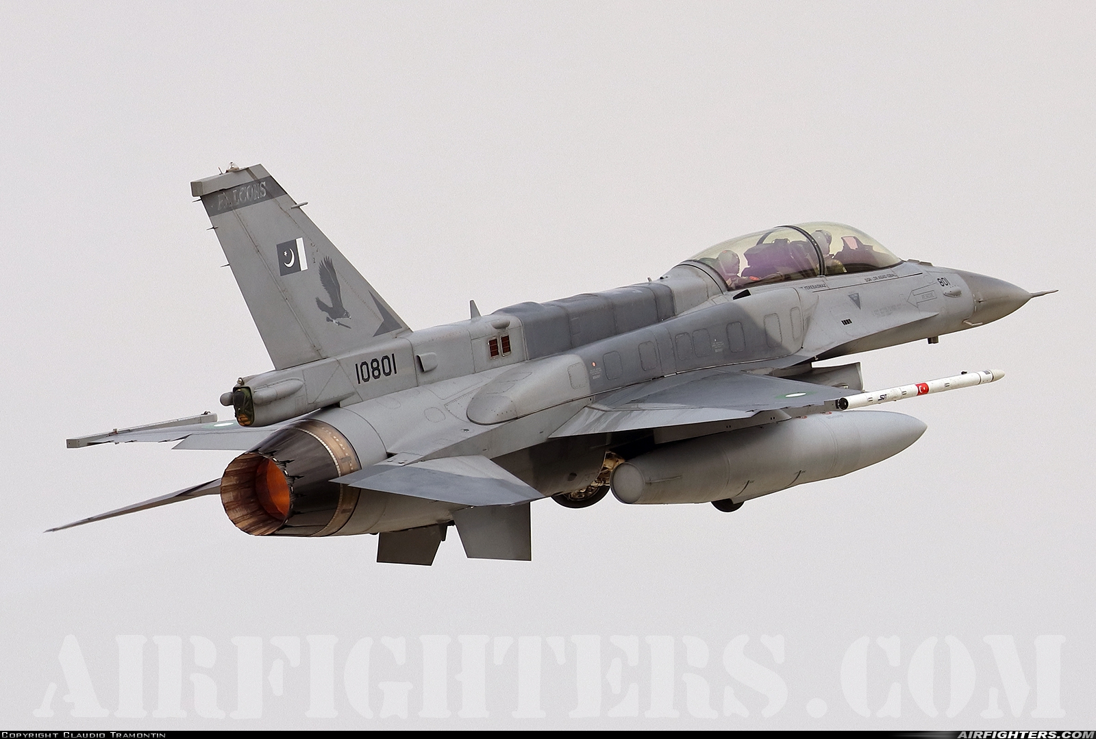 Pakistan - Air Force General Dynamics F-16D Fighting Falcon 10801 at Konya (KYA / LTAN), Türkiye