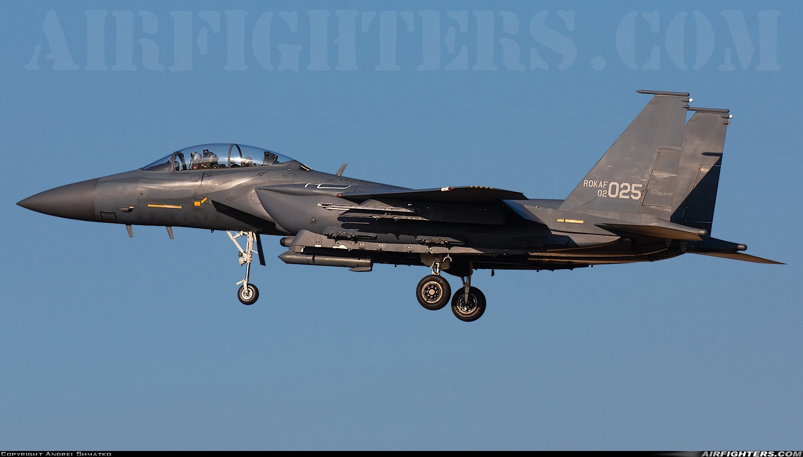 South Korea - Air Force Boeing F-15K Slam Eagle 02-025 at Withheld, South Korea