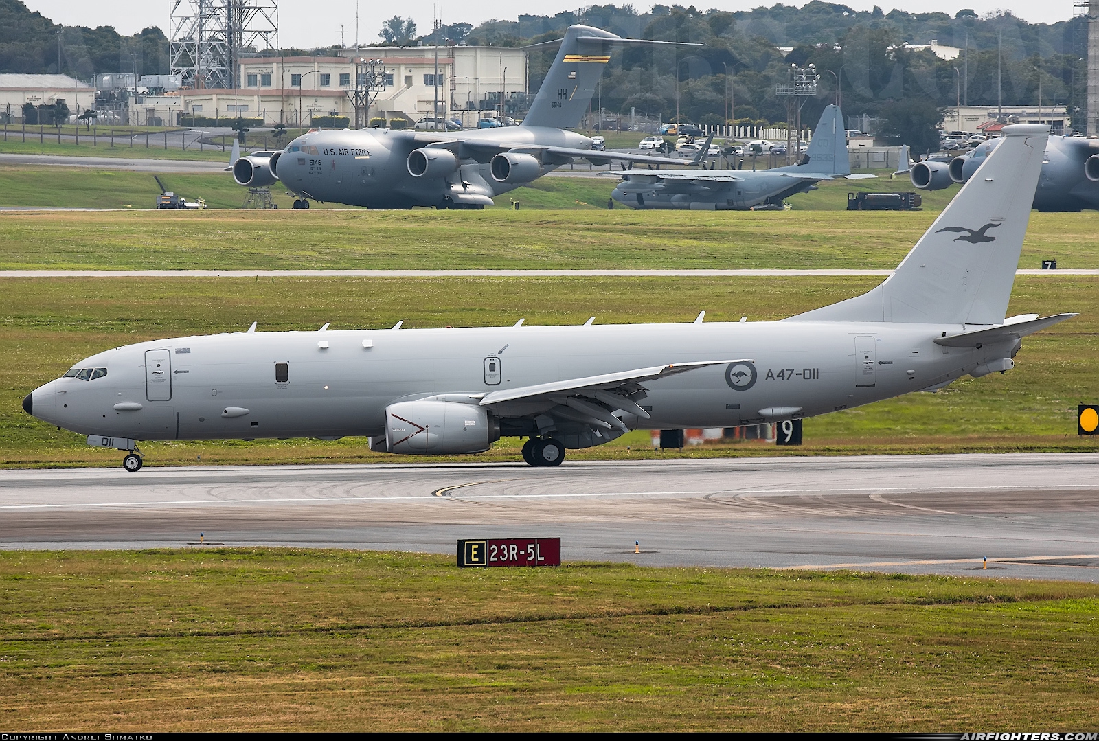 Australia - Air Force Boeing P-8A Poseidon (737-800ERX) A47-011 at Okinawa - Kadena AFB (DNA / RODN), Japan