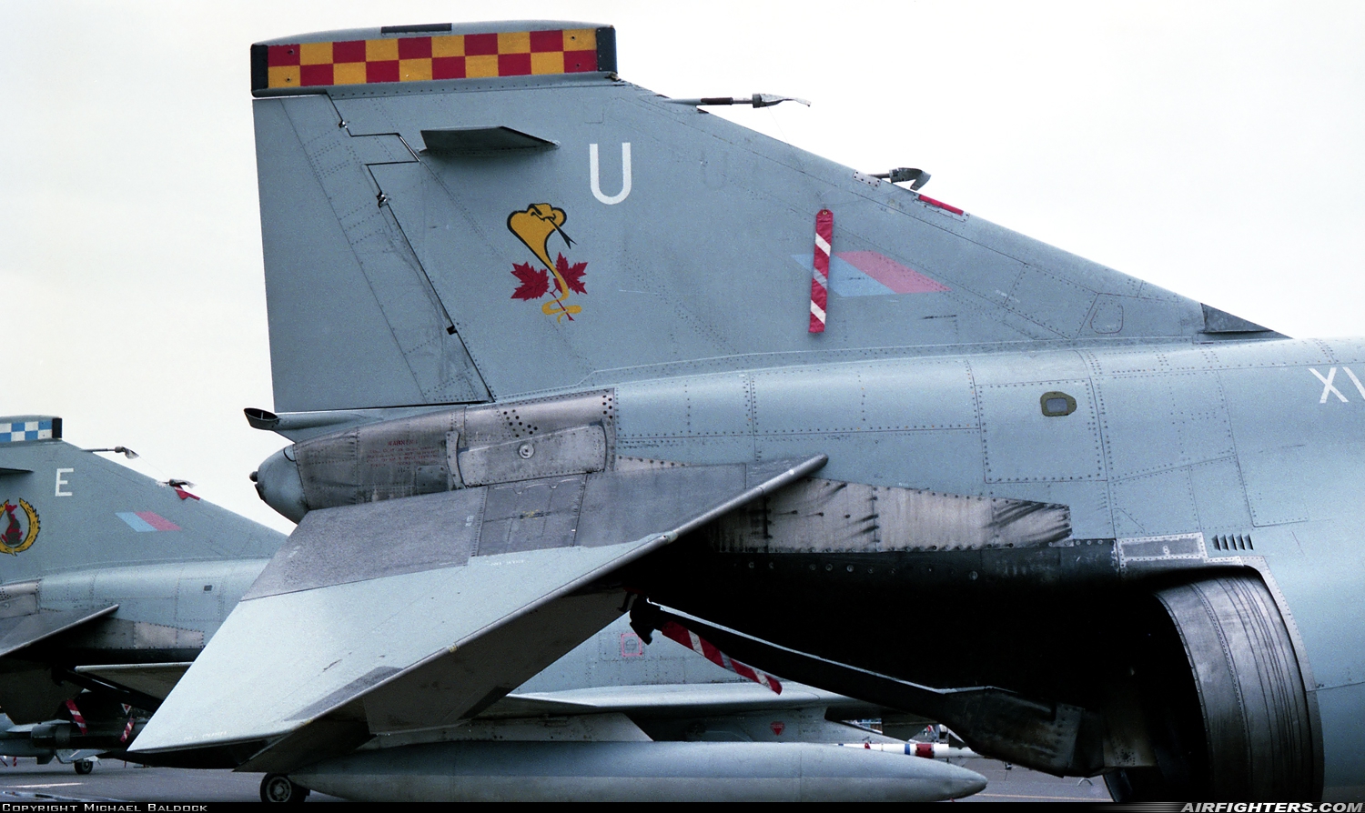 UK - Air Force McDonnell Douglas Phantom FGR2 (F-4M) XV498 at Fairford (FFD / EGVA), UK