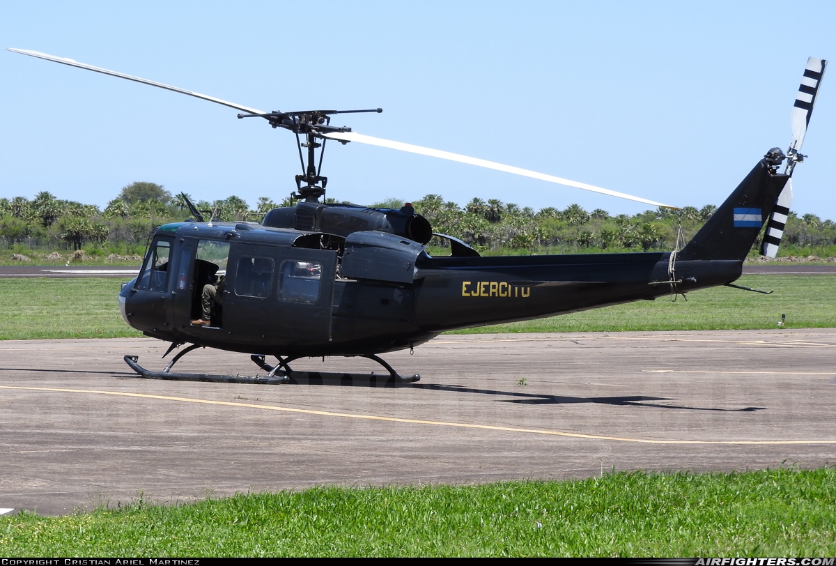 Argentina - Army Bell UH-1H-II Iroquois (205) AE-472 at Formosa - El Pucu (FMA / SARF), Argentina