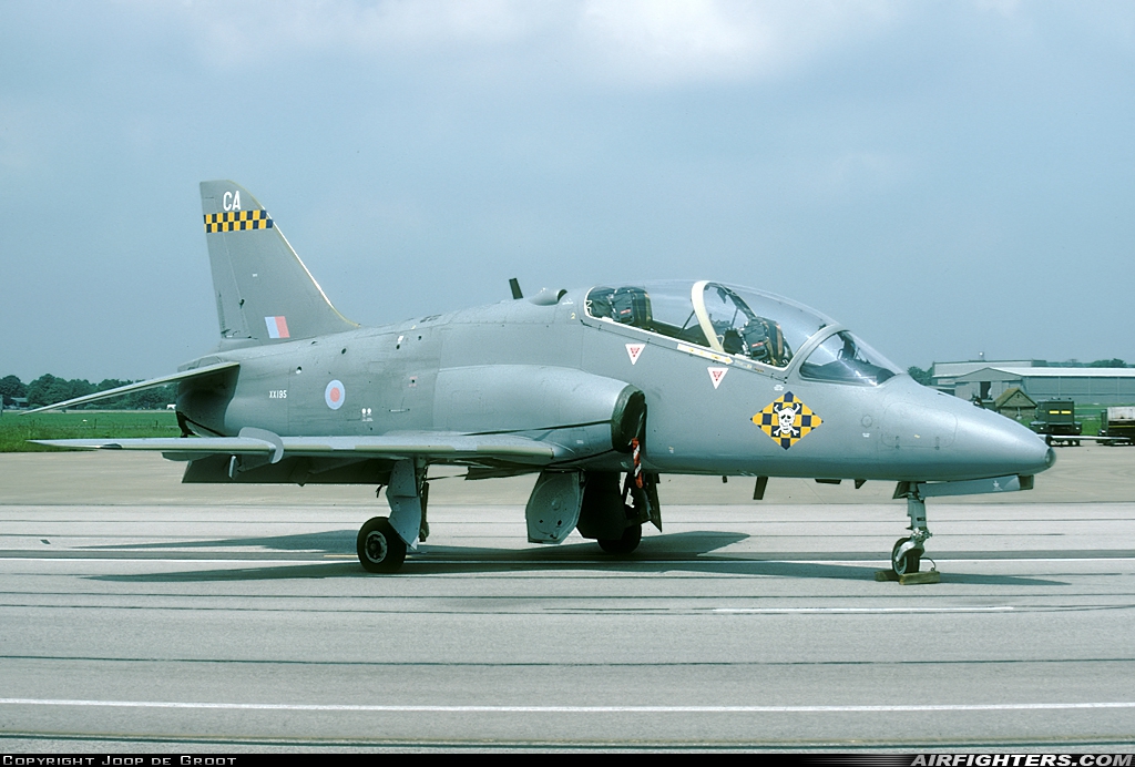 UK - Air Force British Aerospace Hawk T.1 XX195 at Brize Norton (BZZ / EGVN), UK