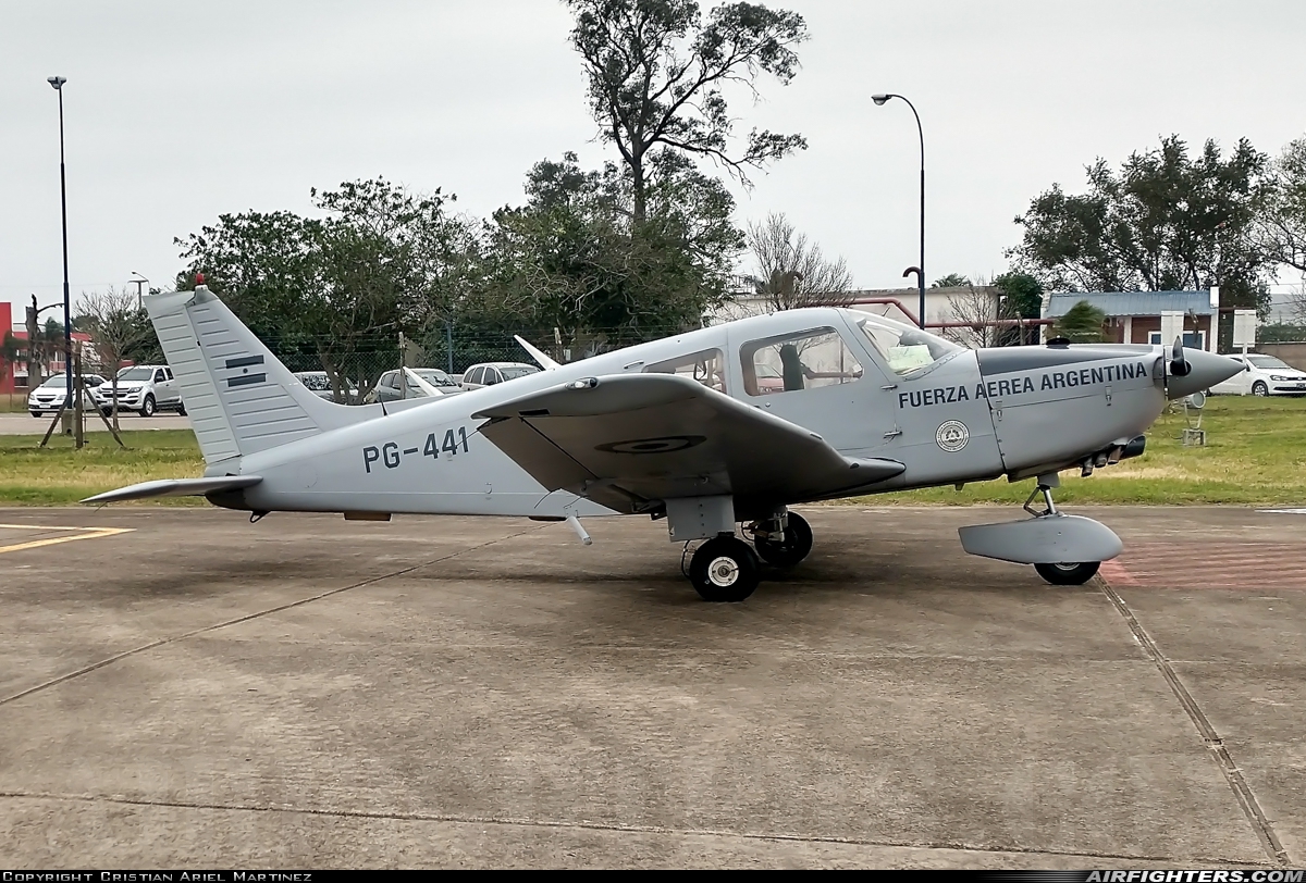 Argentina - Air Force Piper PA-28-236 Dakota PG-441 at Formosa - El Pucu (FMA / SARF), Argentina
