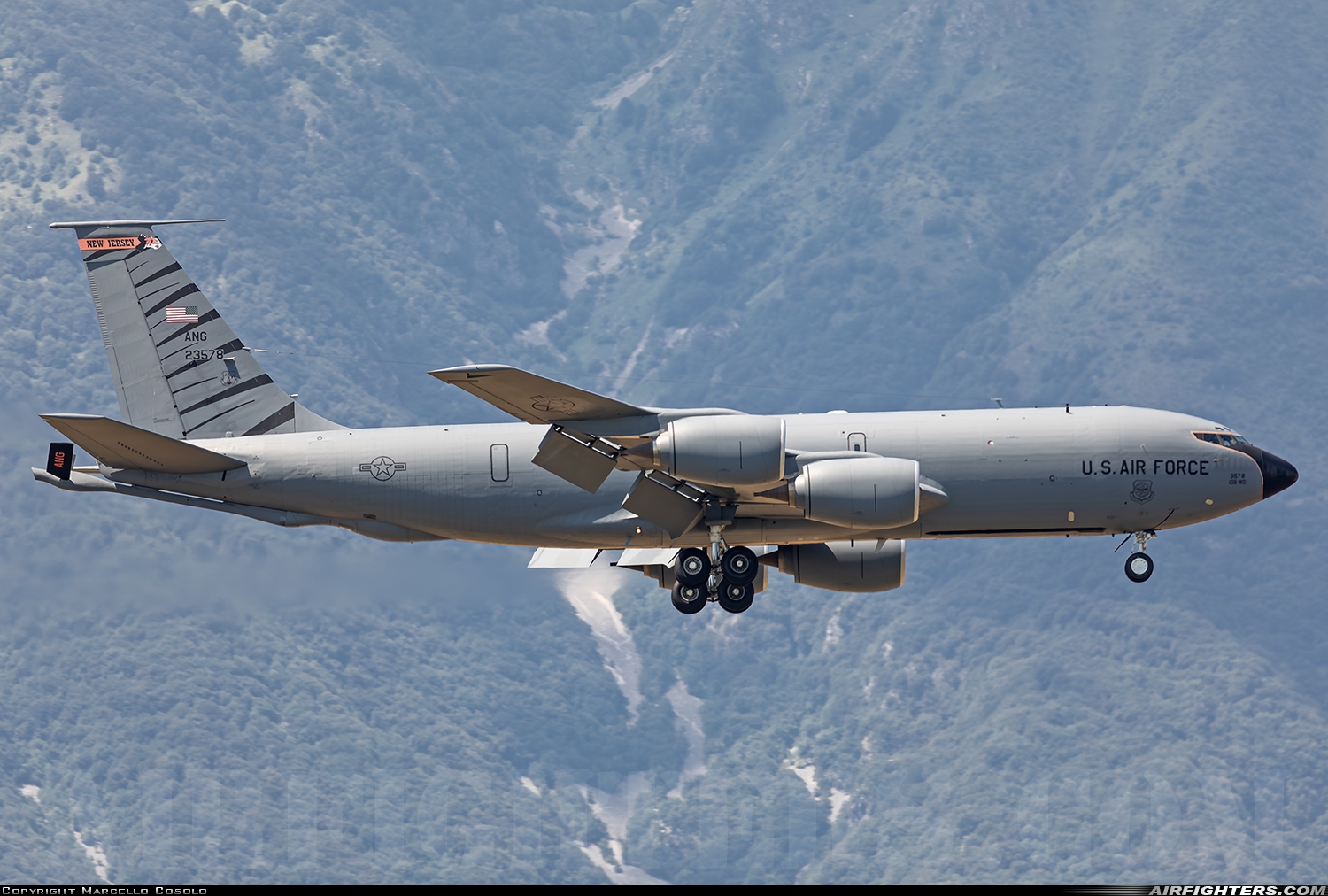 USA - Air Force Boeing KC-135R Stratotanker (717-148) 62-3578 at Aviano (- Pagliano e Gori) (AVB / LIPA), Italy