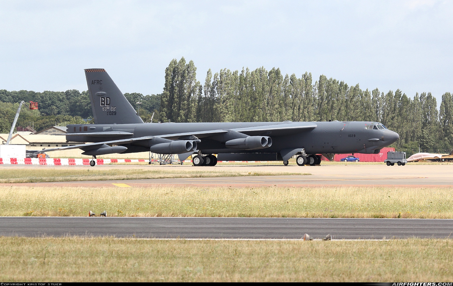 USA - Air Force Boeing B-52H Stratofortress 61-0029 at Fairford (FFD / EGVA), UK