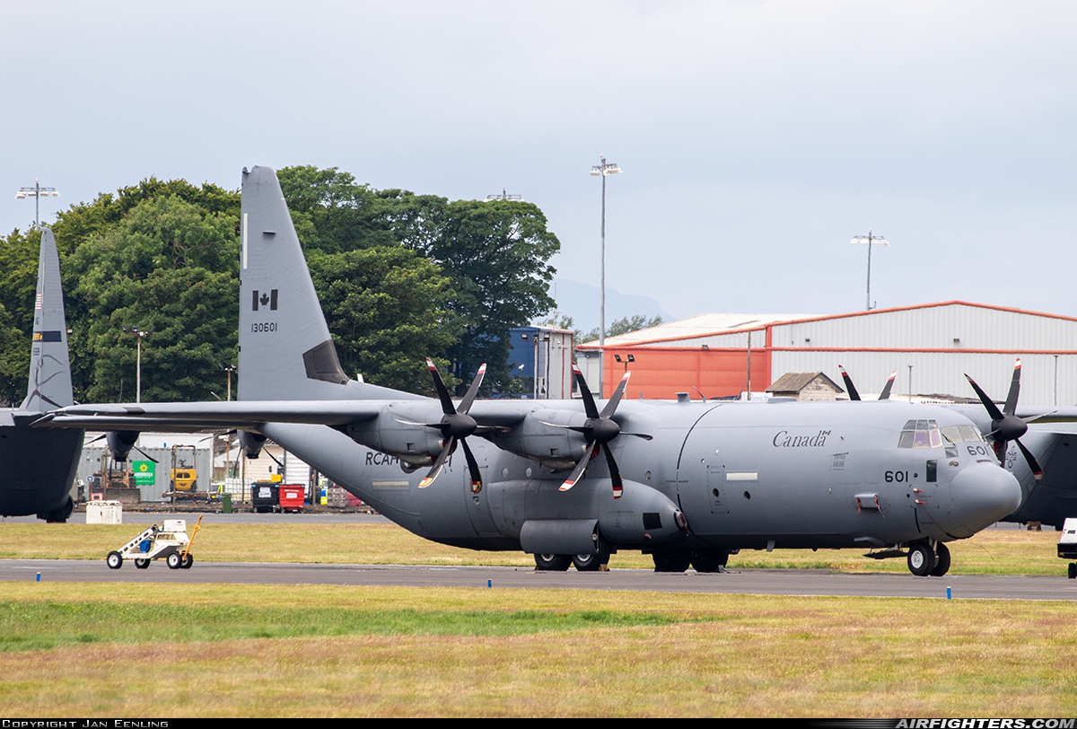 Canada - Air Force Lockheed Martin CC-130J Hercules (C-130J-30 / L-382) 130601 at Glasgow - Prestwick (PIK / EGPK), UK