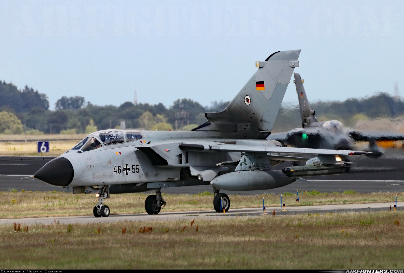 Germany - Air Force Panavia Tornado ECR 46+55 at Schleswig (- Jagel) (WBG / ETNS), Germany