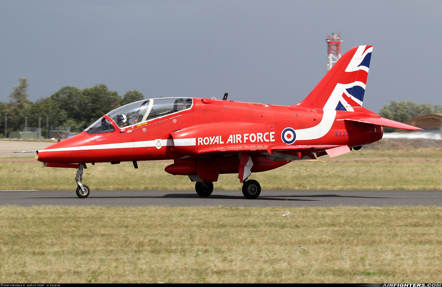 UK - Air Force British Aerospace Hawk T.1A XX278 at Fairford (FFD / EGVA), UK