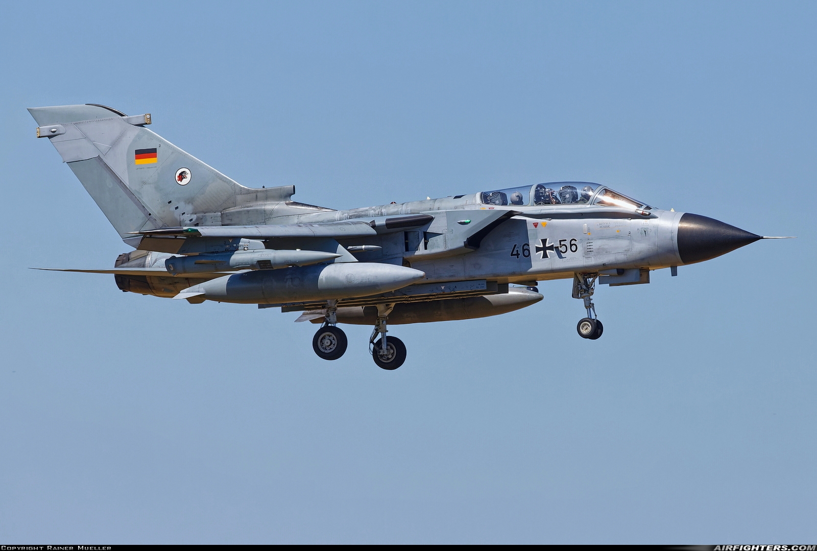 Germany - Air Force Panavia Tornado ECR 46+56 at Schleswig (- Jagel) (WBG / ETNS), Germany