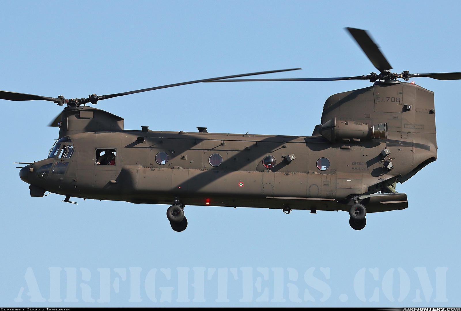Italy - Army Boeing Vertol ICH-47F Chinook MM81785 at Aviano (- Pagliano e Gori) (AVB / LIPA), Italy