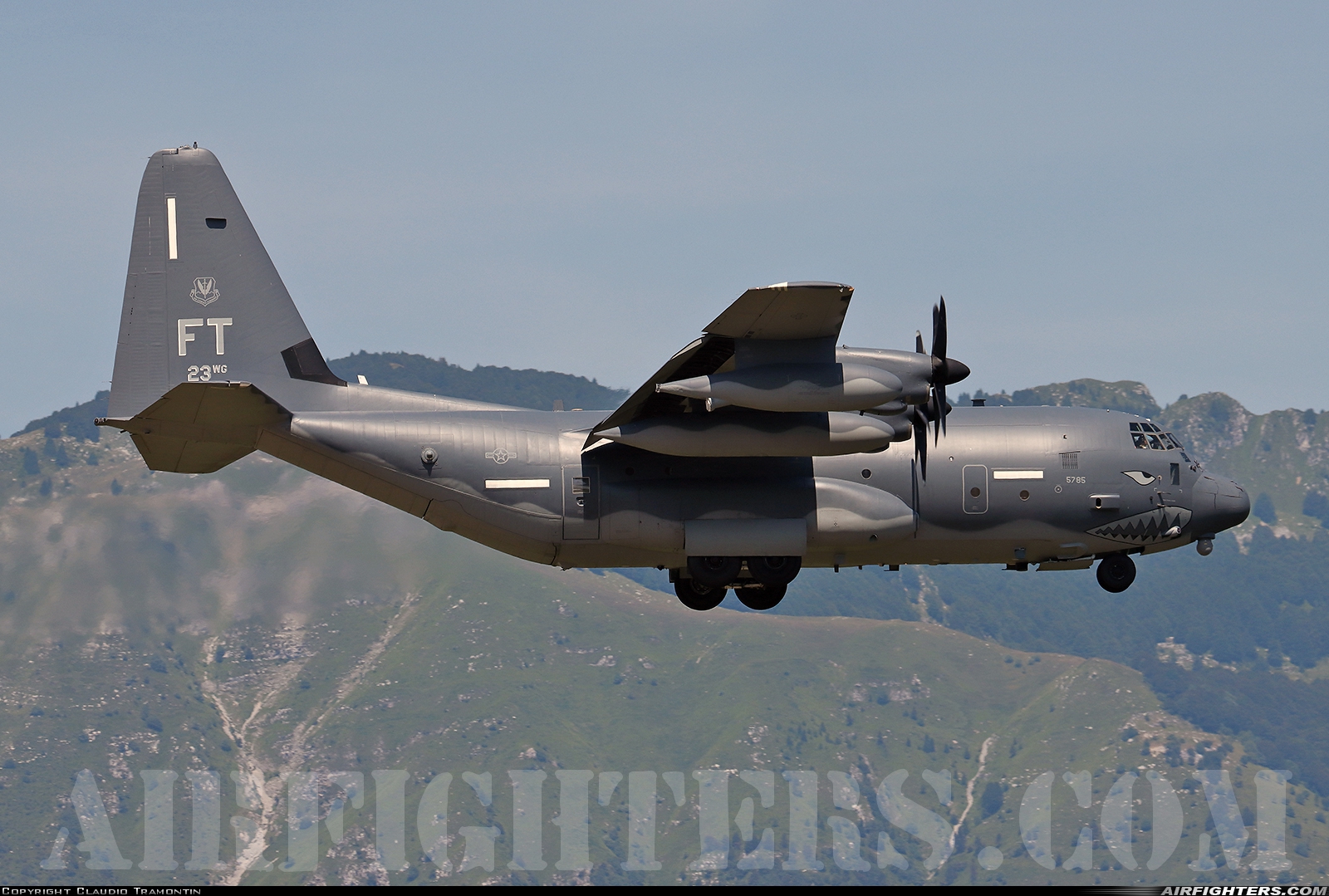 USA - Air Force Lockheed Martin HC-130J Hercules (L-382) 13-5785 at Aviano (- Pagliano e Gori) (AVB / LIPA), Italy