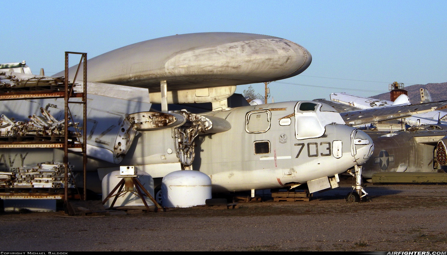 USA - Navy Grumman E-1B Tracer 148922 at Tucson - Davis-Monthan AFB (DMA / KDMA), USA