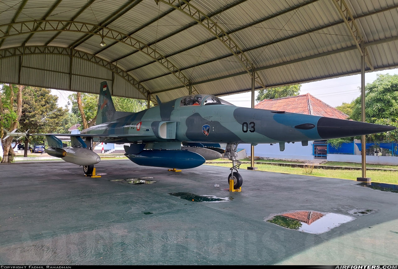 Indonesia - Air Force Northrop F-5E Tiger II TS-0503 at Yogyakarta - Adisutjipto (JOG / WAHH), Indonesia
