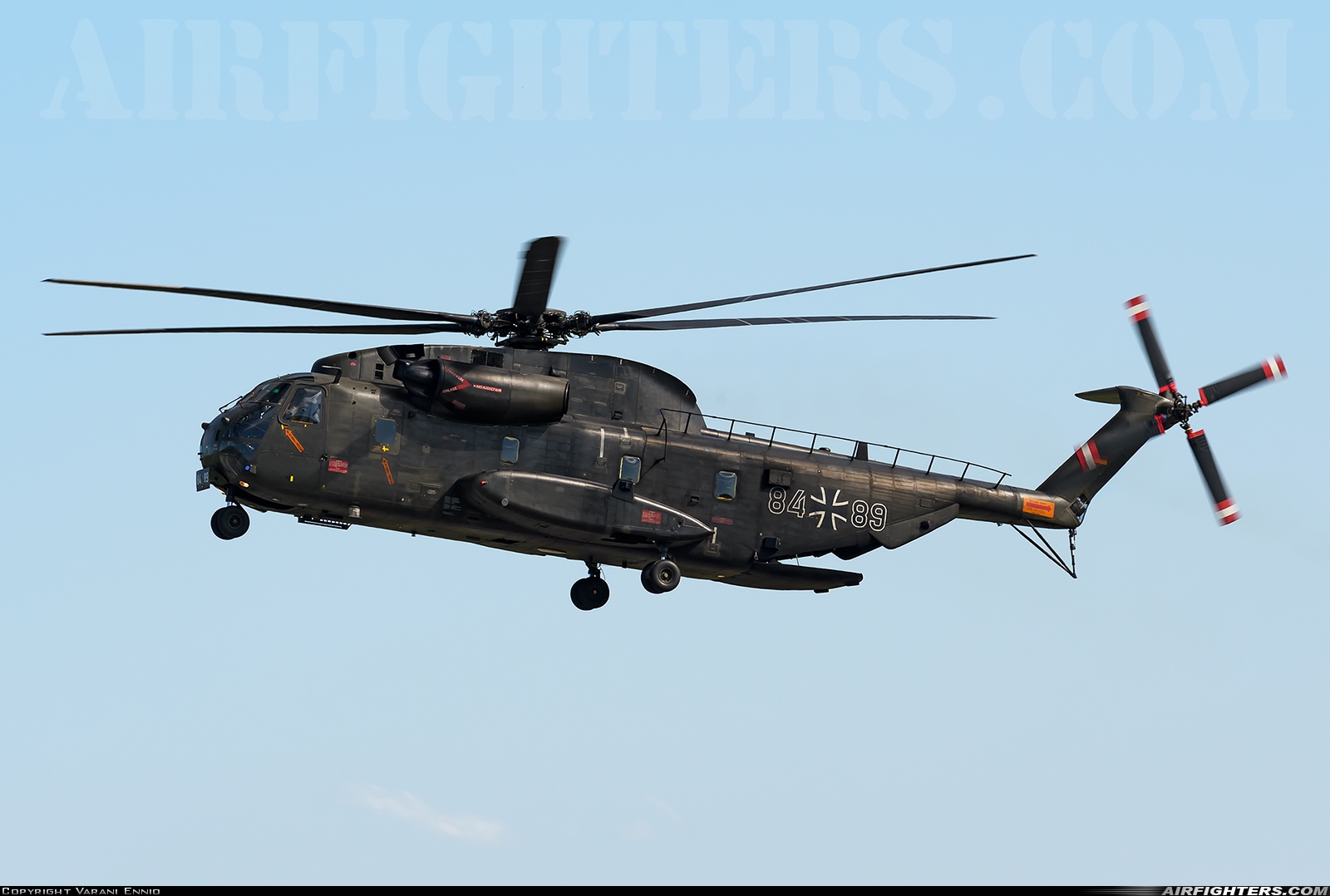 Germany - Air Force Sikorsky CH-53GA (S-65) 84+89 at Verona - Villafranca (Valerio Catullo) (VRN / LIPX), Italy