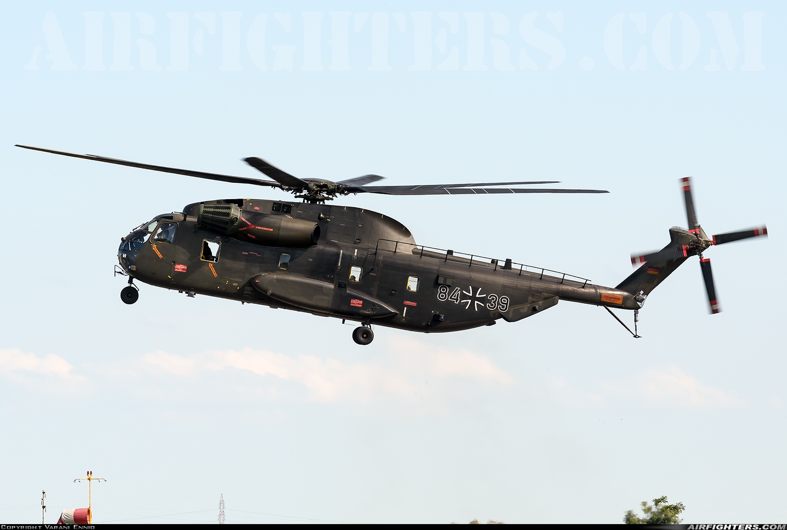 Germany - Air Force Sikorsky CH-53GA (S-65) 84+39 at Verona - Villafranca (Valerio Catullo) (VRN / LIPX), Italy