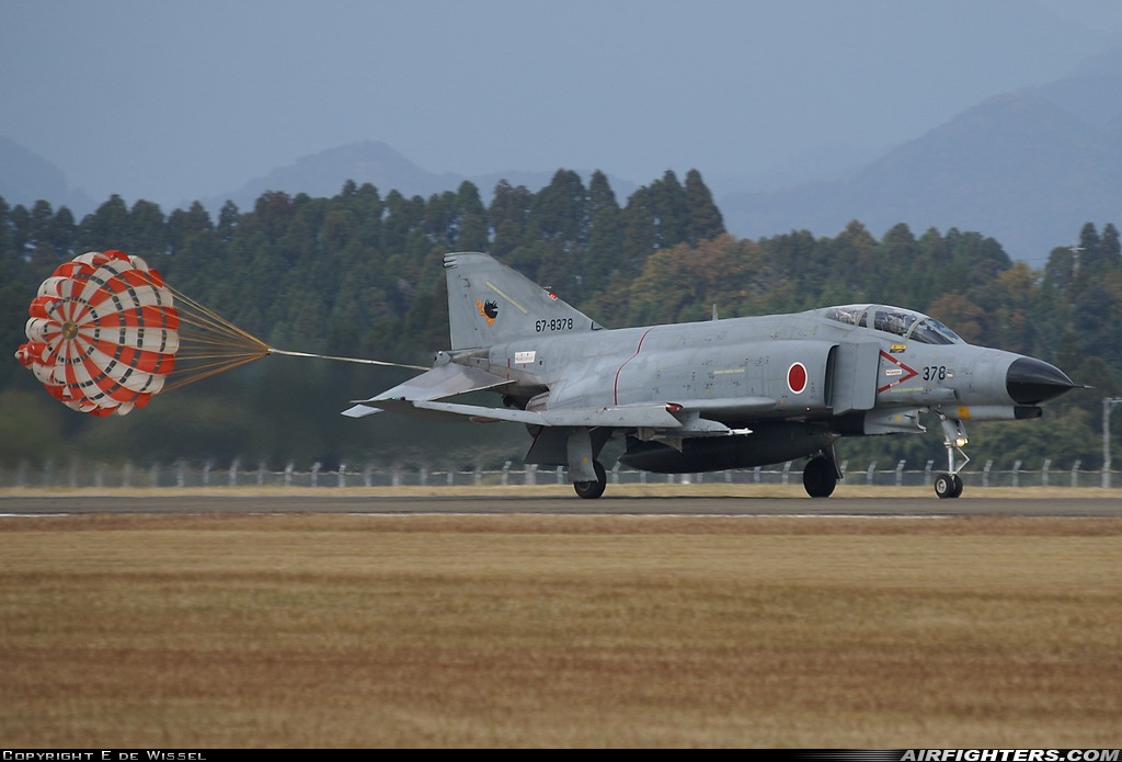 Japan - Air Force McDonnell Douglas F-4EJ Phantom II 67-8378 at Nyutabaru (RJFN), Japan