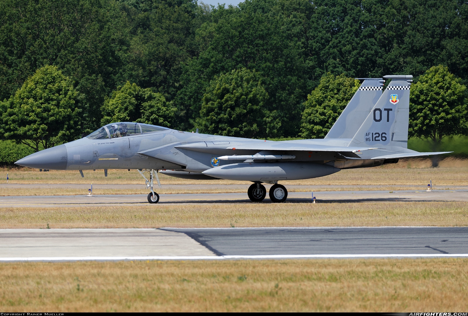 USA - Air Force McDonnell Douglas F-15C Eagle 85-0126 at Hohn (ETNH), Germany