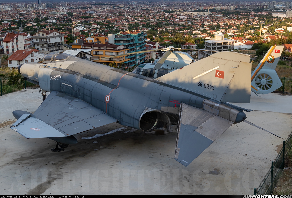 Türkiye - Air Force McDonnell Douglas F-4E Phantom II 66-0293 at Off-Airport - Konya, Türkiye
