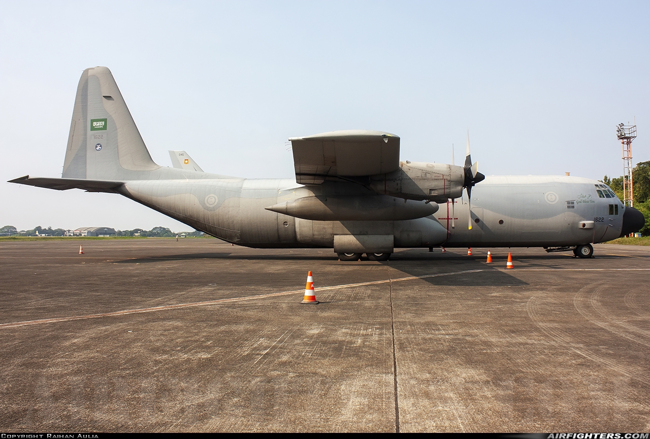 Saudi Arabia - Air Force Lockheed C-130H-30 Hercules (L-382) 1622 at Jakarta - Halim Perdanakusumah (HLP / WIHH), Indonesia
