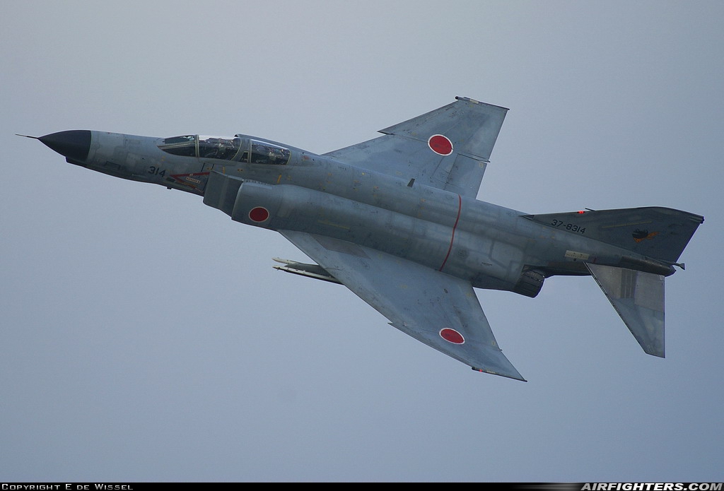 Japan - Air Force McDonnell Douglas F-4E Phantom II 37-8314 at Nyutabaru (RJFN), Japan
