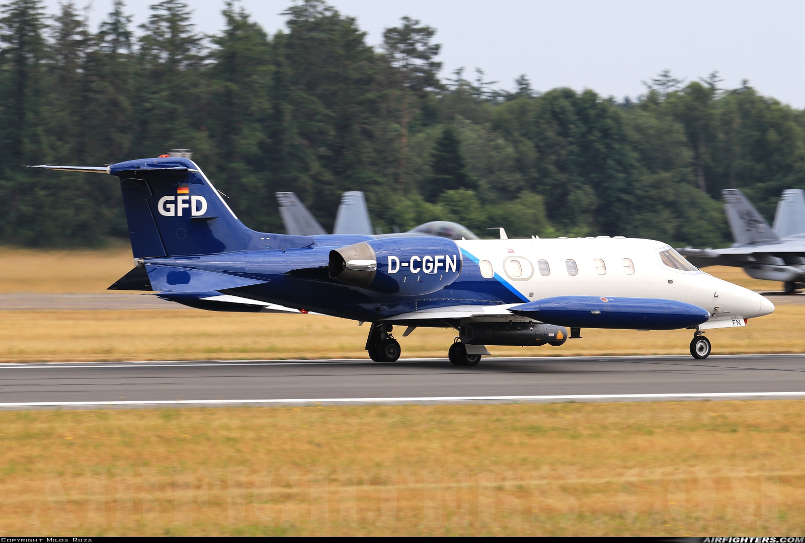 Company Owned - GFD Learjet 35A D-CGFN at Hohn (ETNH), Germany