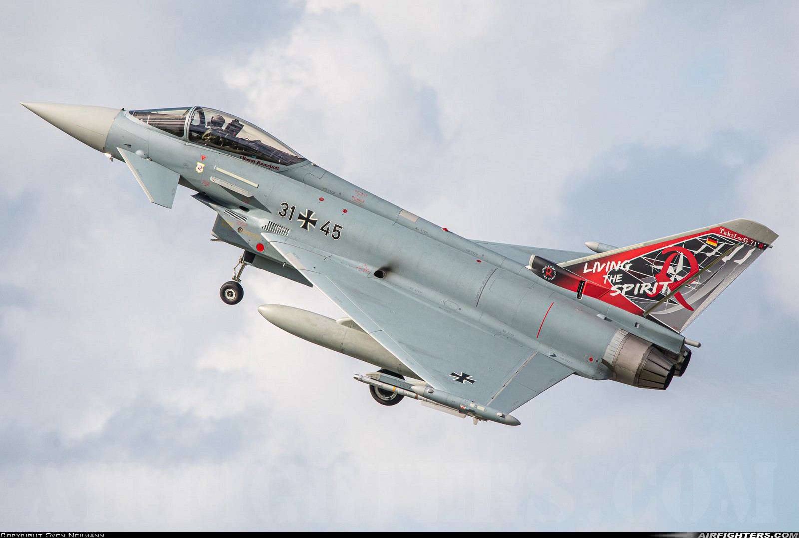 Germany - Air Force Eurofighter EF-2000 Typhoon S 31+45 at Rostock - Laage (RLG / ETNL), Germany