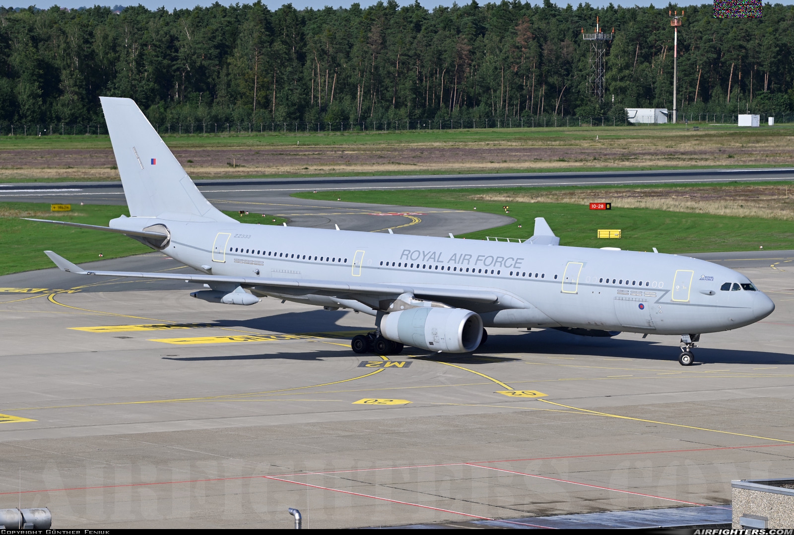 UK - Air Force Airbus Voyager KC3 (A330-243MRTT) ZZ333 at Nuremberg (NUE / EDDN), Germany