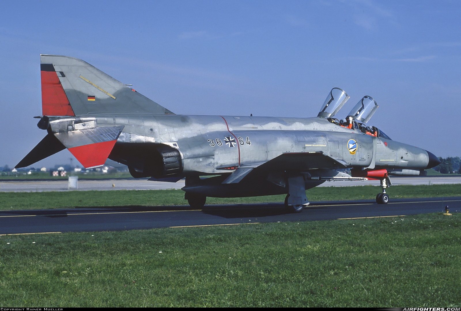 Germany - Air Force McDonnell Douglas F-4F Phantom II 38+64 at Neuburg - Zell (ETSN), Germany