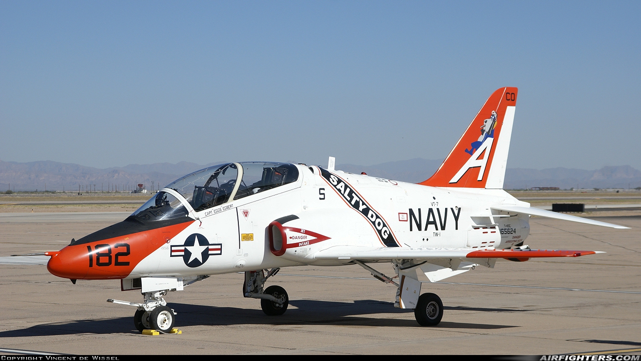 USA - Navy McDonnell Douglas T-45C Goshawk 165624 at Phoenix (Chandler) - Williams Gateway (AFB) (CHD / IWA / KIWA), USA