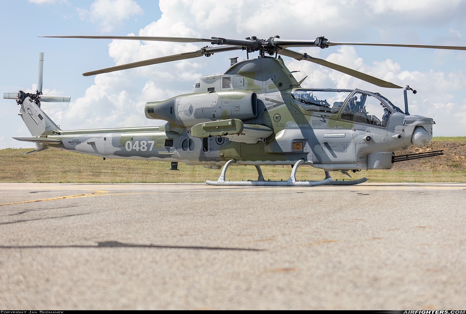 Czech Republic - Air Force Bell AH-1Z Viper 0487 at Namest nad Oslavou (LKNA), Czech Republic