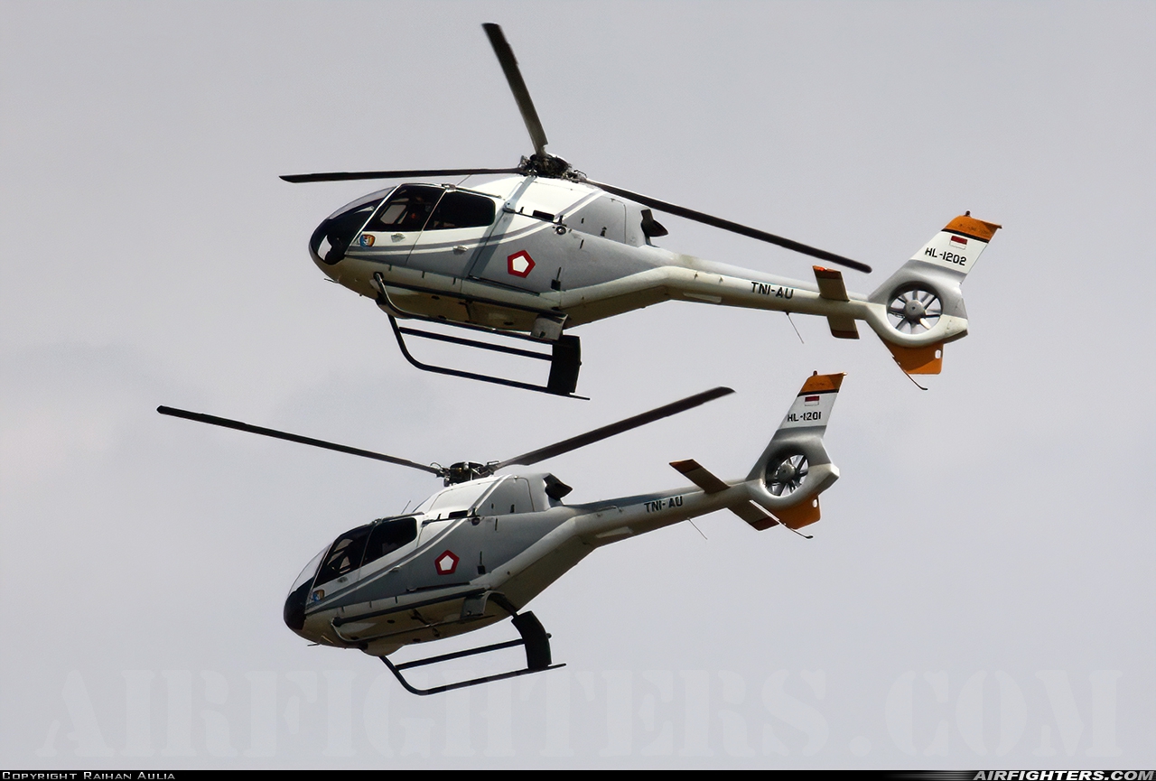 Indonesia - Air Force Eurocopter EC-120B Colibri HL-1202 at Off-Airport - Jakarta, Indonesia