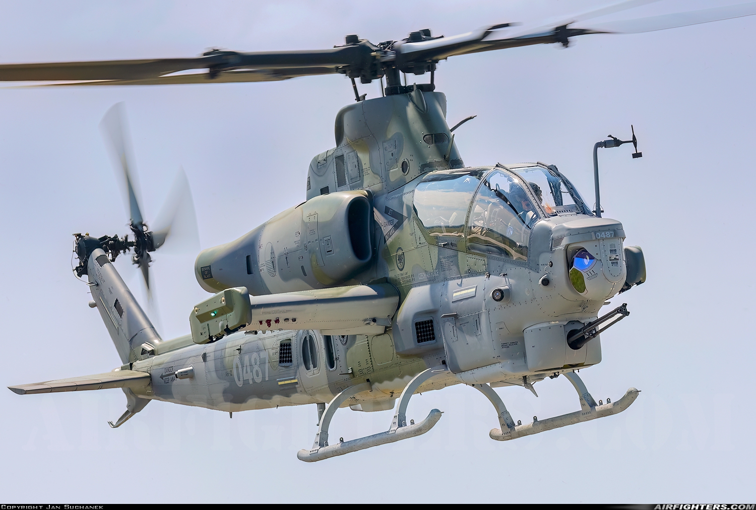 Czech Republic - Air Force Bell AH-1Z Viper 0487 at Namest nad Oslavou (LKNA), Czech Republic