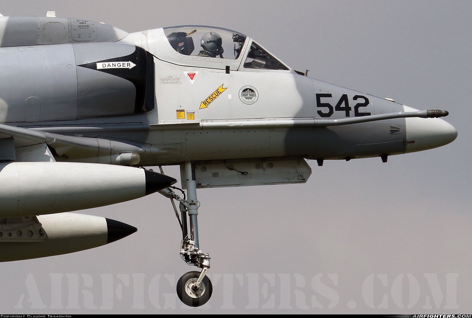 Company Owned - Top Aces (ATSI) Douglas A-4N Skyhawk C-FGZT at Aviano (- Pagliano e Gori) (AVB / LIPA), Italy