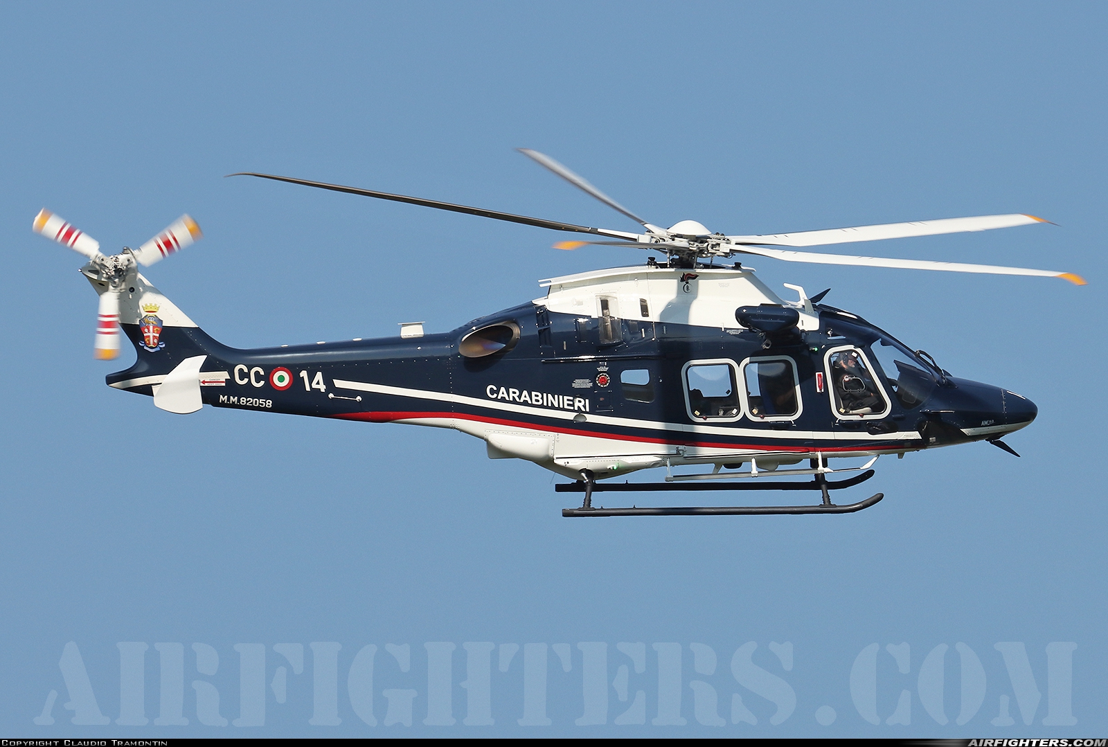 Italy - Carabinieri AgustaWestland UH-169C (AW169) MM82058 at Belluno (LIDB), Italy