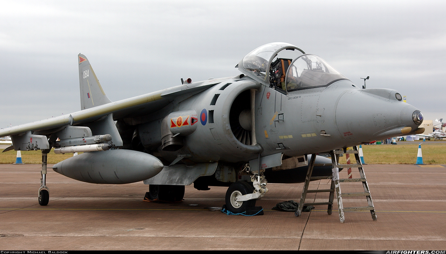 UK - Air Force British Aerospace Harrier GR.9 ZD327 at Fairford (FFD / EGVA), UK