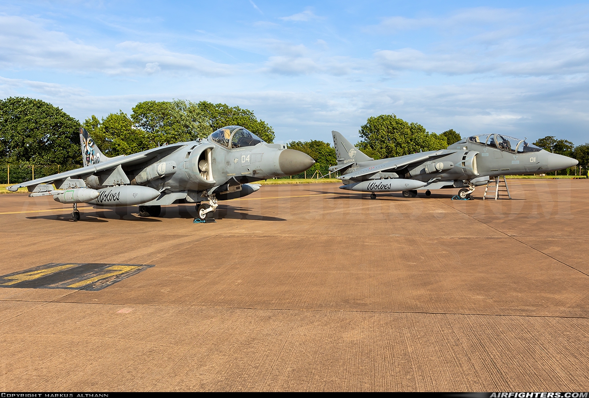 Italy - Navy McDonnell Douglas AV-8B+ Harrier ll MM7200 at Fairford (FFD / EGVA), UK