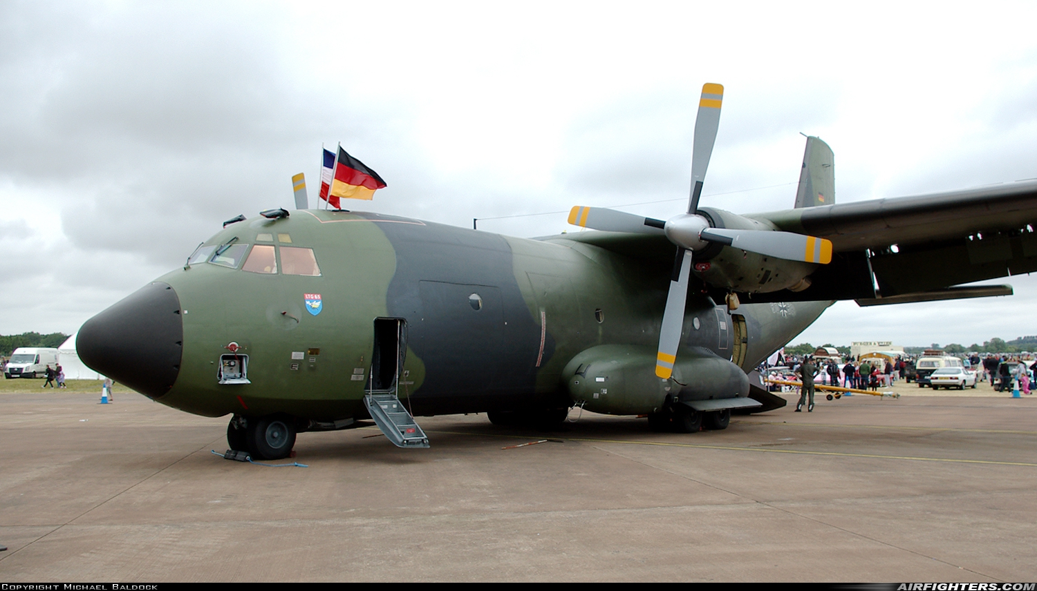 Germany - Air Force Transport Allianz C-160D 50+58 at Fairford (FFD / EGVA), UK