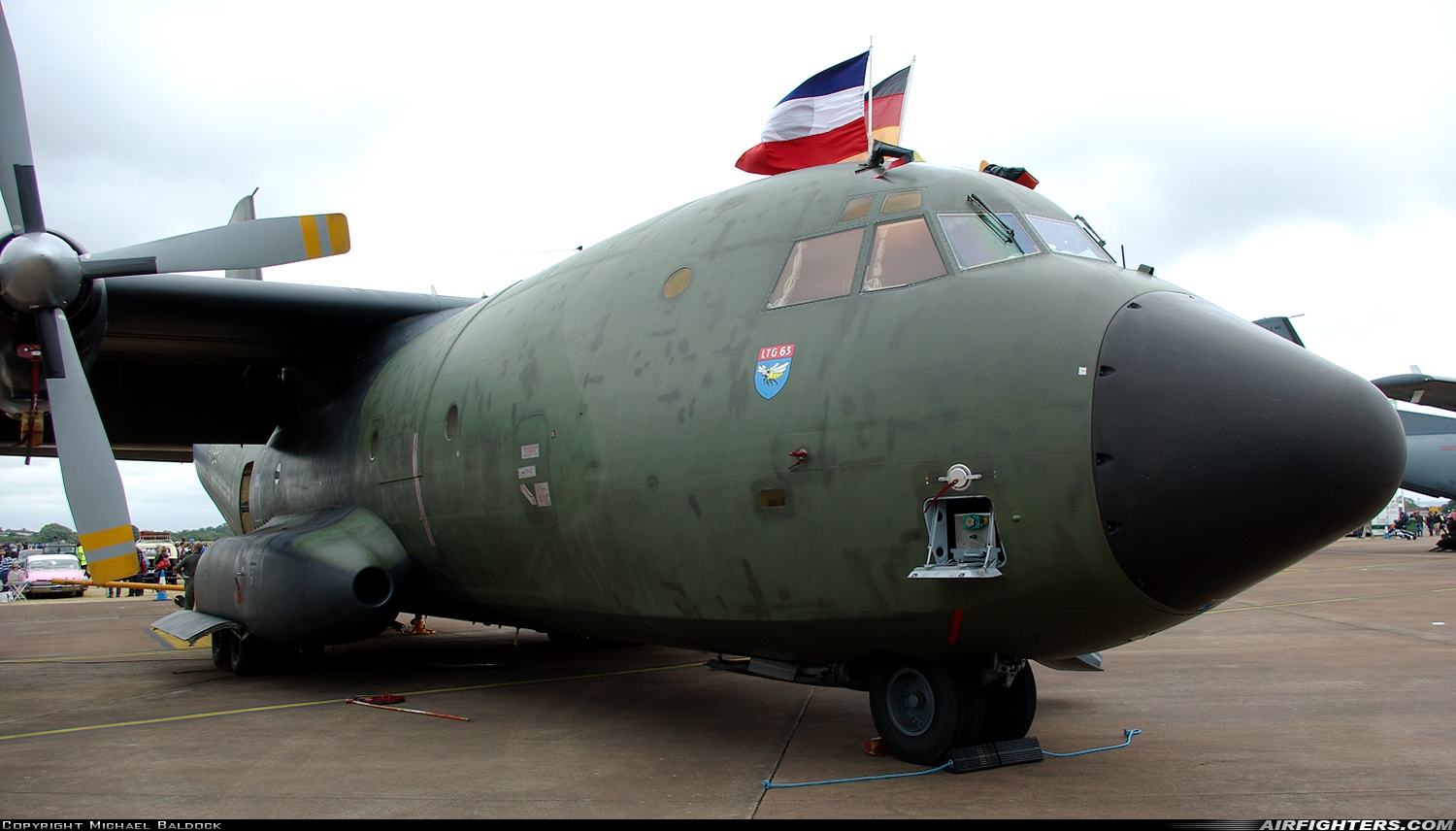 Germany - Air Force Transport Allianz C-160D 50+58 at Fairford (FFD / EGVA), UK
