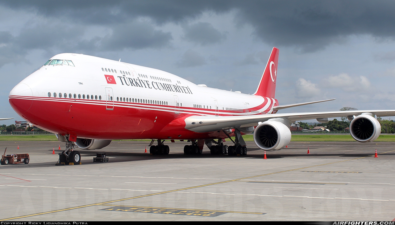 Türkiye - Government Boeing 747-8ZV/BBJ TC-TRK at Denpasar / Bali - Ngurah Rai Int. (DPS / WADD), Indonesia