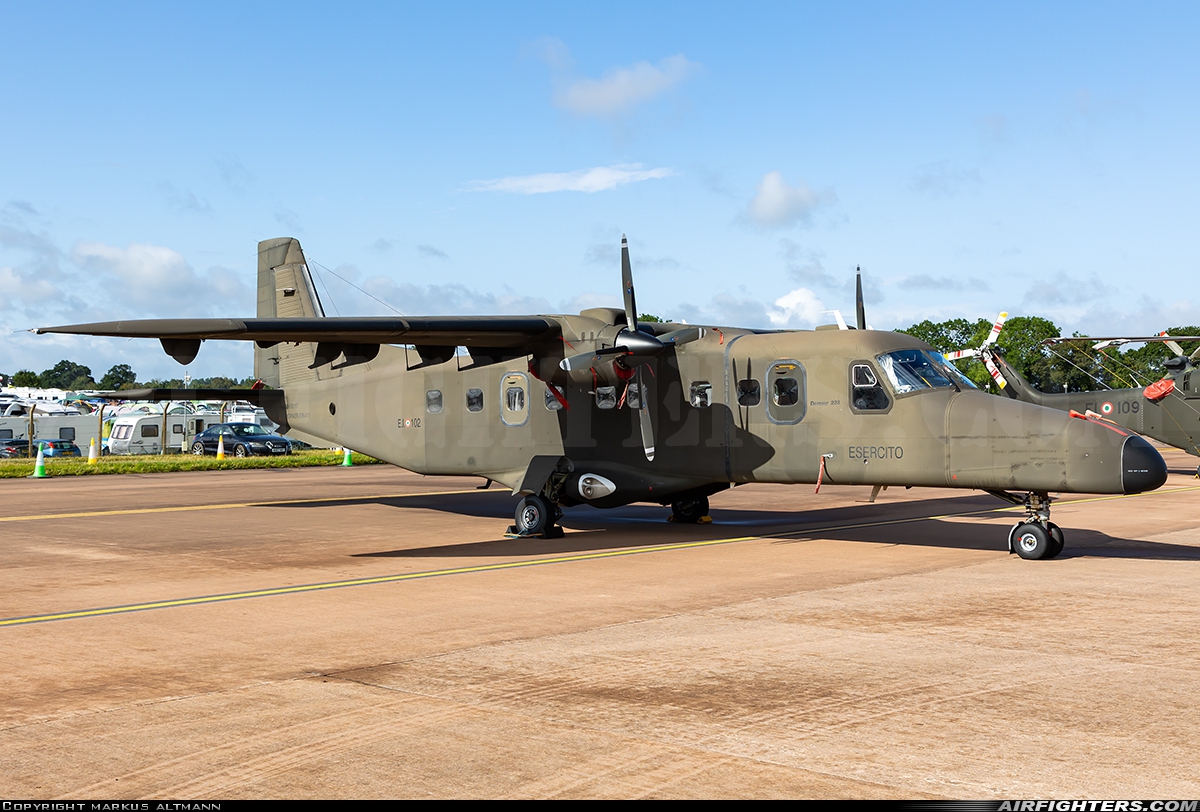 Italy - Army Dornier Do-228-212LM MM62157 at Fairford (FFD / EGVA), UK
