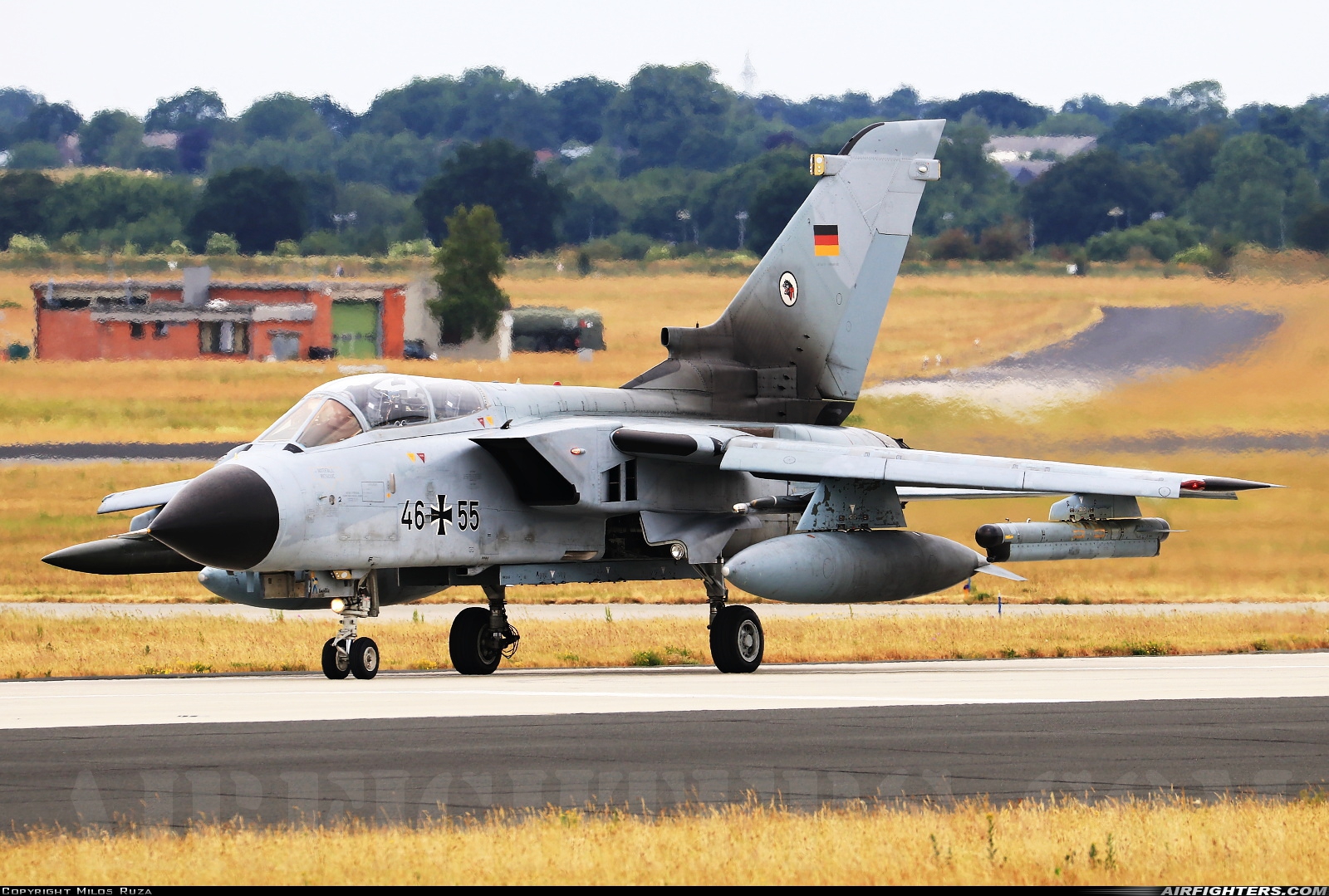 Germany - Air Force Panavia Tornado ECR 46+55 at Schleswig (- Jagel) (WBG / ETNS), Germany