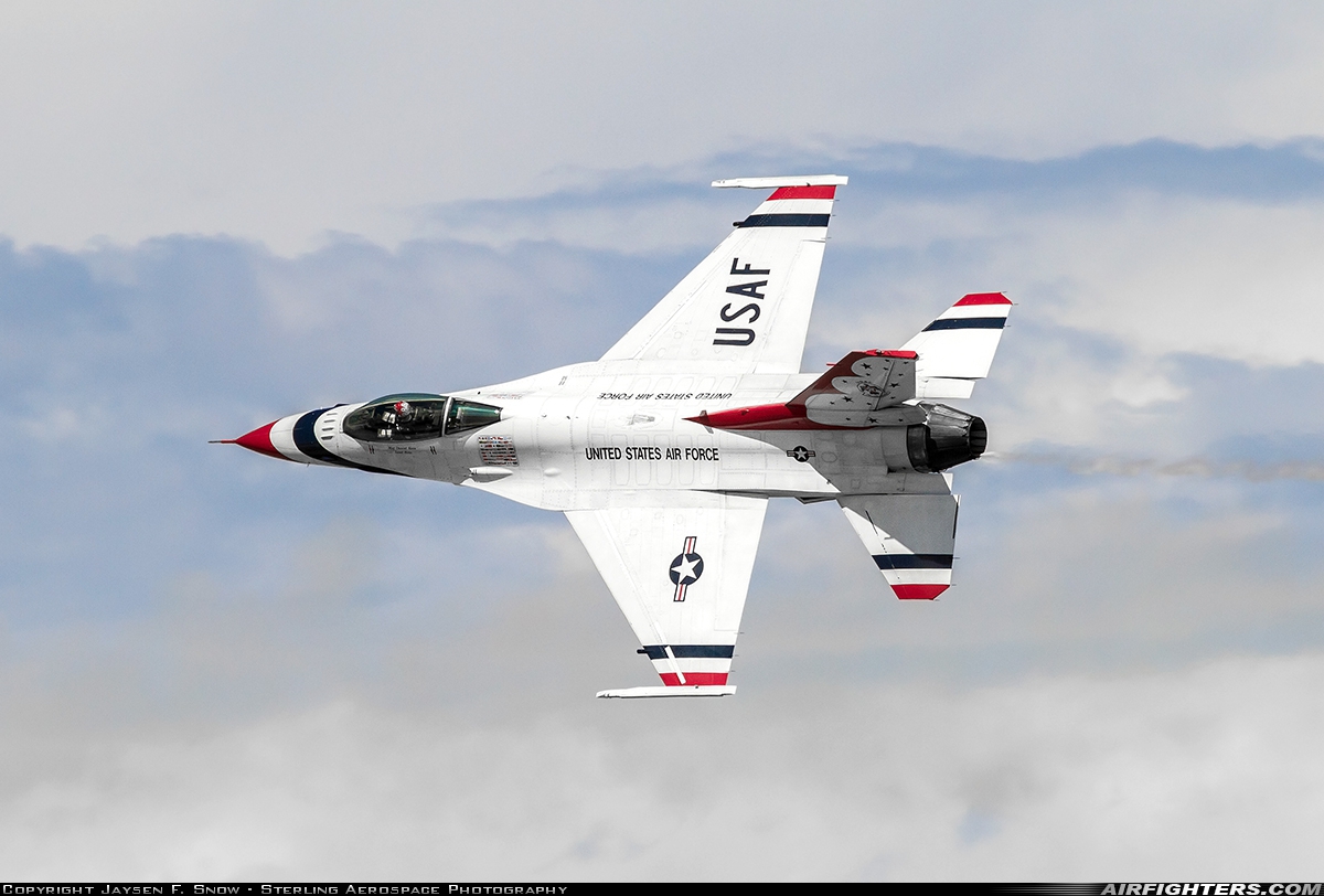 USA - Air Force General Dynamics F-16C Fighting Falcon 91-0392 at Boise - Air Terminal / Gowen Field (Municipal) (BOI / KBOI), USA