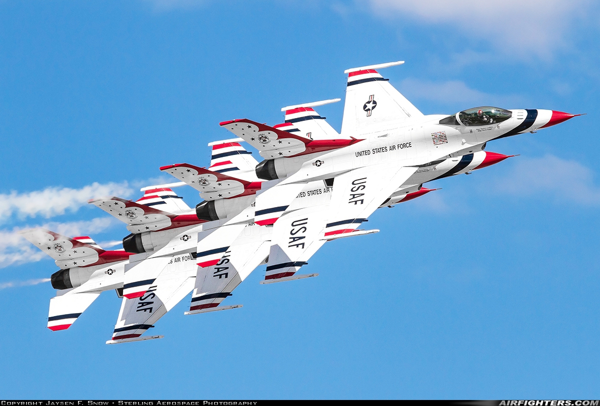 USA - Air Force General Dynamics F-16C Fighting Falcon 92-3880 at Boise - Air Terminal / Gowen Field (Municipal) (BOI / KBOI), USA